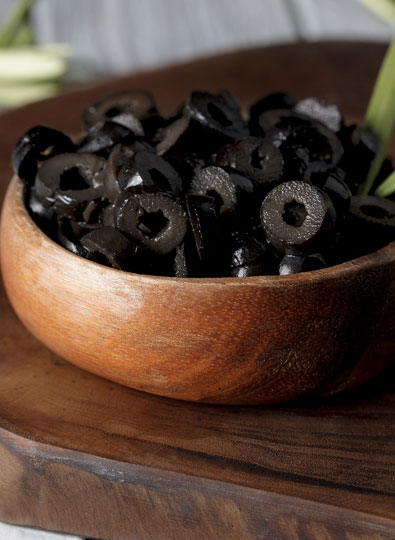 Sliced Black Olives